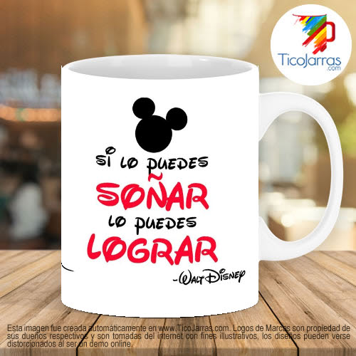 Tazas Personalizadas en Costa Rica Mickey Mouse