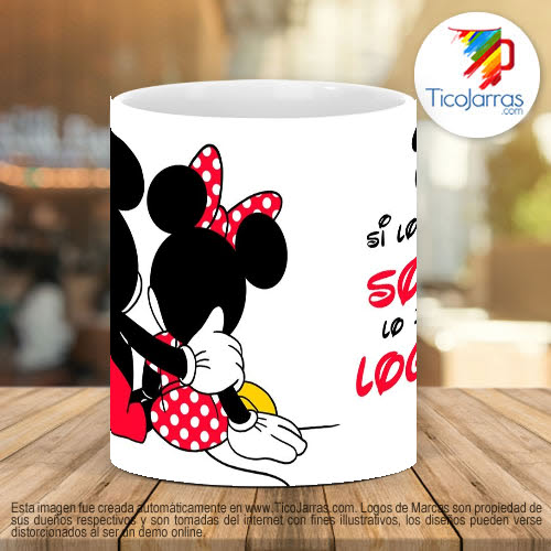 Tazas Personalizadas Mickey Mouse