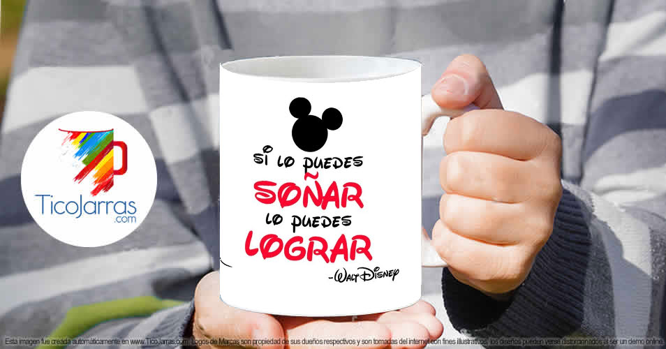 Tazas Personalizadas en Costa Rica Mickey Mouse