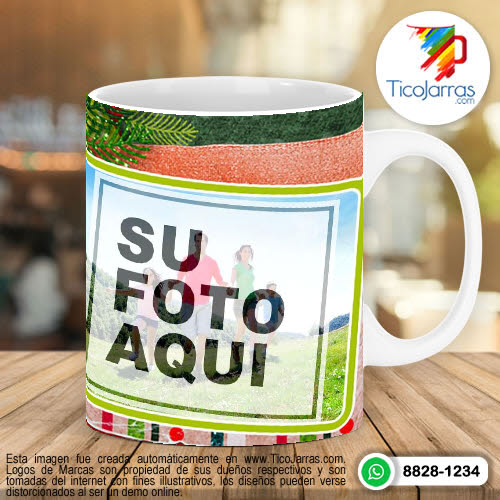 Tazas Personalizadas en Costa Rica Navidad y prospero Año Nuevo