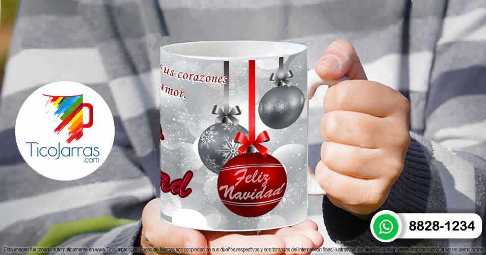 Tazas Personalizadas en Costa Rica Taza de Navidad