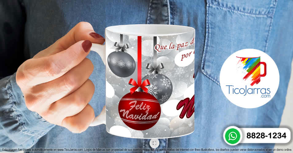 Artículos Personalizados Taza de Navidad