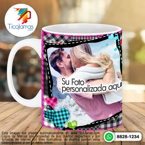 Tazas Personalizadas en Costa Rica Te Amo