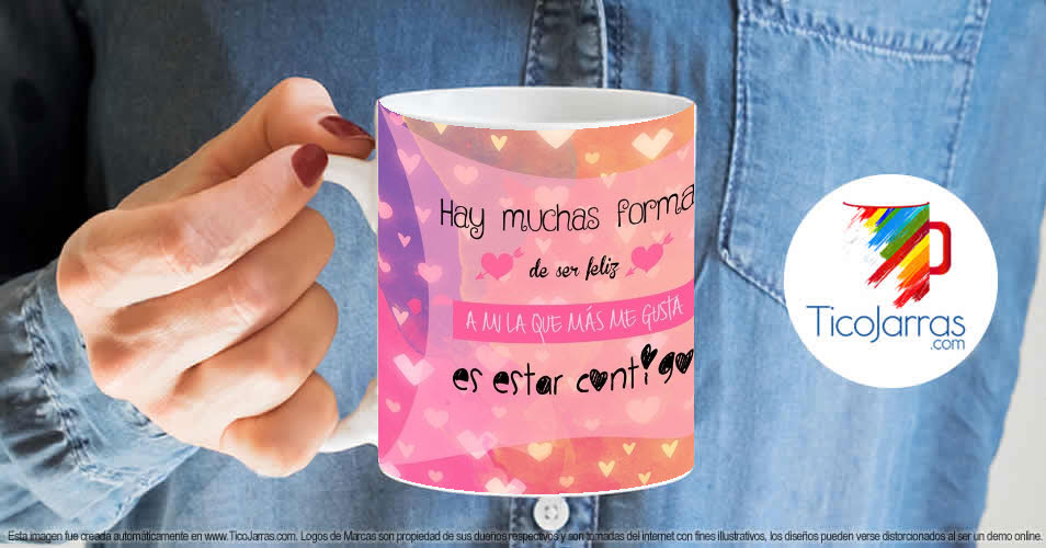 Artículos Personalizados Hya muchas formas de ser Feliz