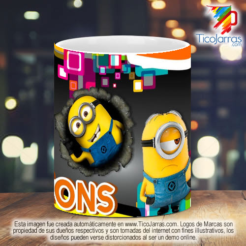 Tazas Personalizadas en Costa Rica Minions