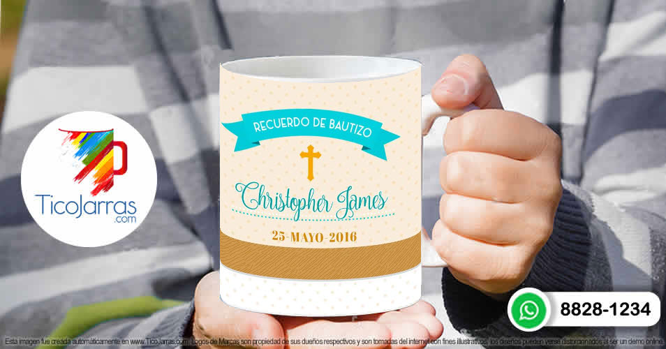 Tazas Personalizadas en Costa Rica Primera Comunión