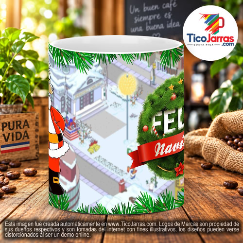 Taza de Navidad - Homero Simpson - imagen 2