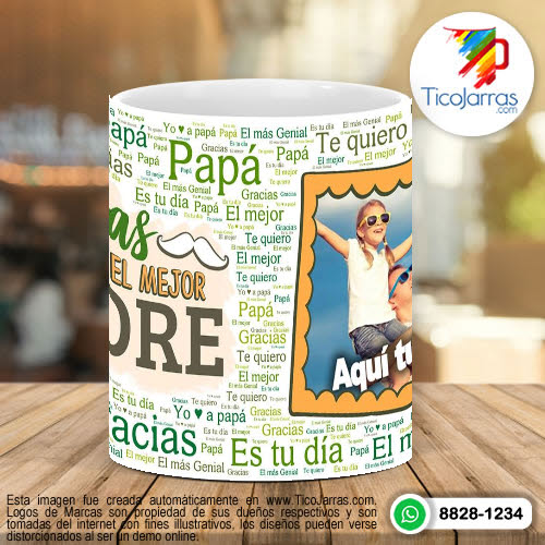 Tazas Personalizadas Feliz Día del Padre