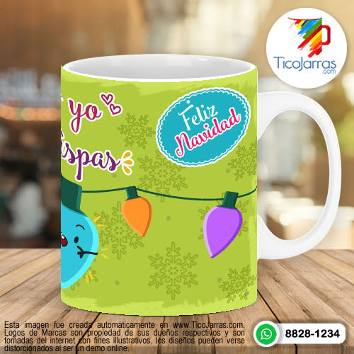 Tazas Personalizadas en Costa Rica Taza de Navidad