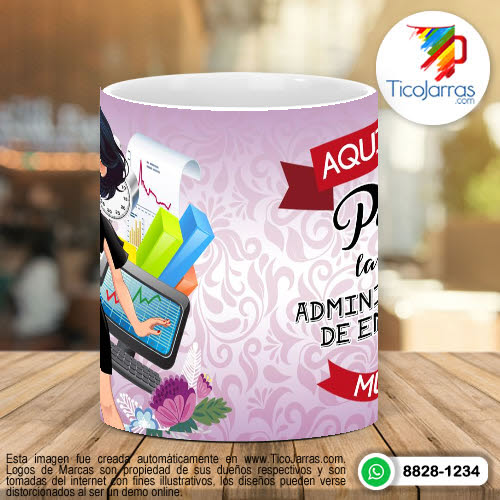 Tazas Personalizadas Aquí Toma la Mejor Administradora de Empresas