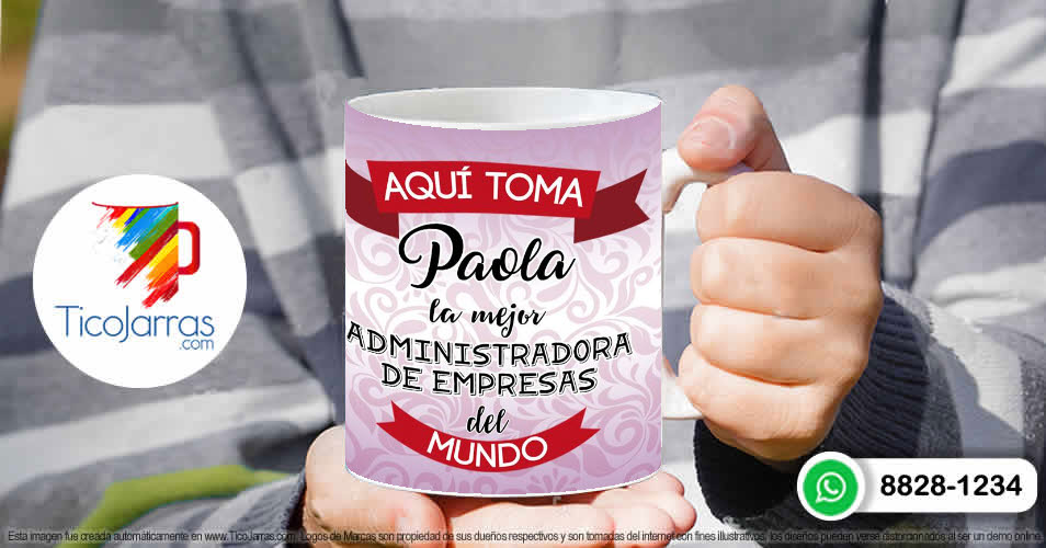 Tazas Personalizadas en Costa Rica Aquí Toma la Mejor Administradora de Empresas