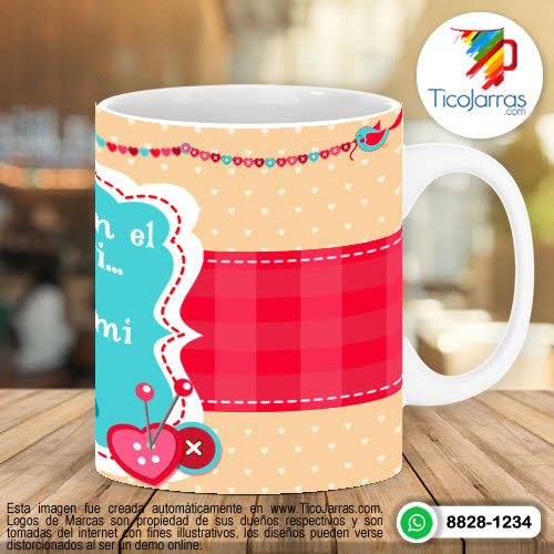 Tazas Personalizadas en Costa Rica Alegra toda mi vida