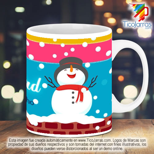 Tazas Personalizadas en Costa Rica Taza Navideña