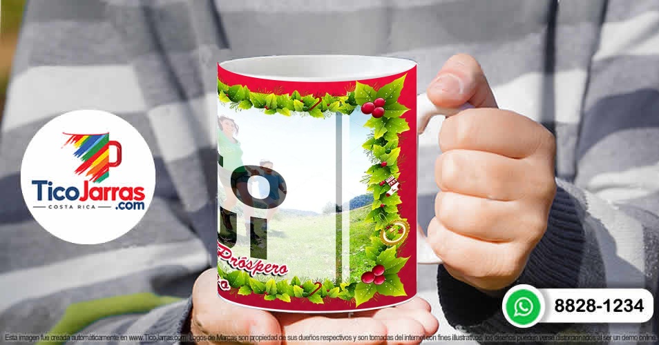 Taza Navidad - TicoJarras