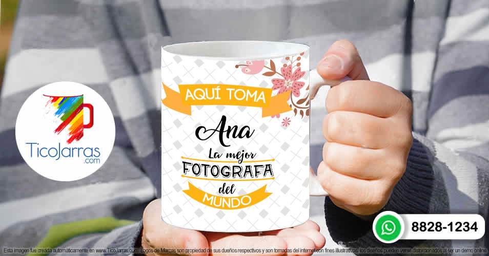 Tazas Personalizadas en Costa Rica Aquí Toma la Mejor Fotógrafa