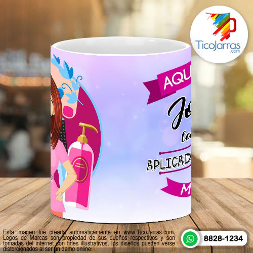 Tazas Personalizadas Aquí Toma la Mejor Aplicadora de Uñas