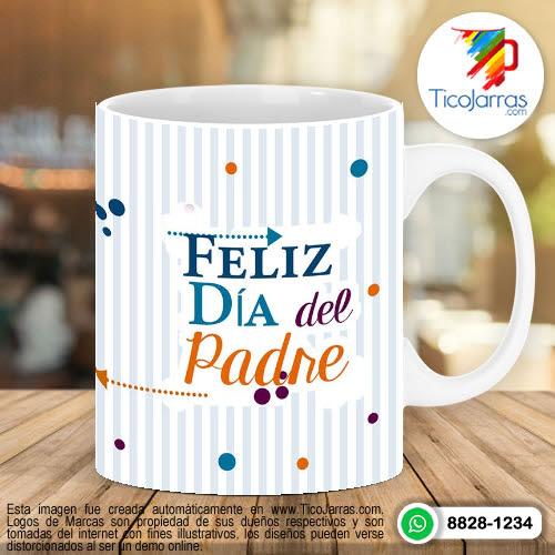 Tazas Personalizadas en Costa Rica Feliz Día del Padre