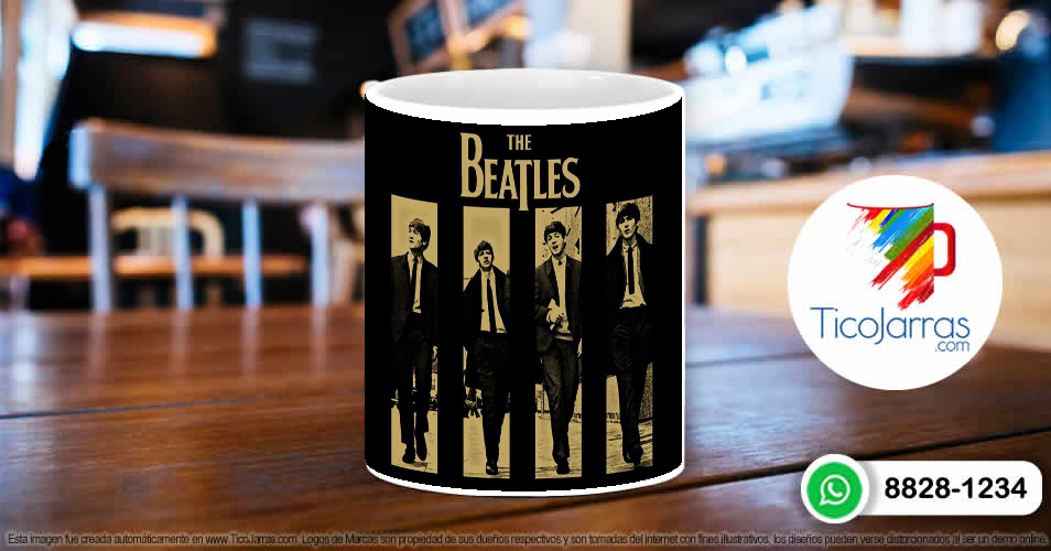 Tazas Personalizadas en Costa Rica The Beatles