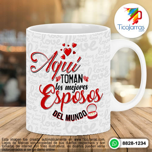 Diseños Personalizadas Aquí Toman Los Mejores Esposos