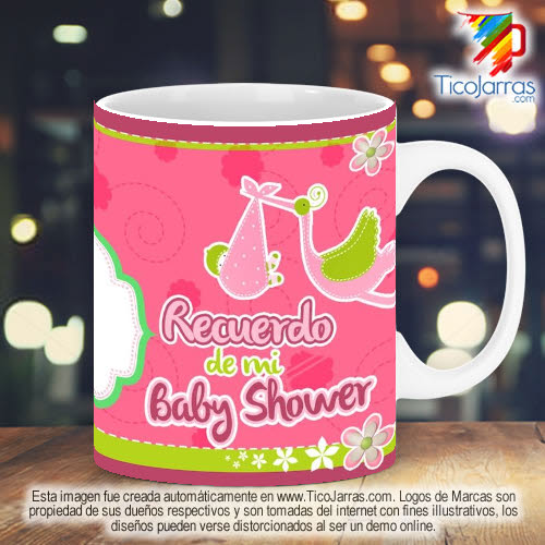Recuerdo de mi Baby Shower