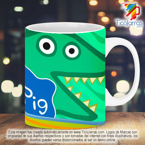 Tazas Personalizadas en Costa Rica Taza Diseños Infantiles - Pepa Pig