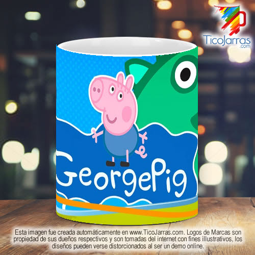 Tazas Personalizadas Taza Diseños Infantiles - Pepa Pig