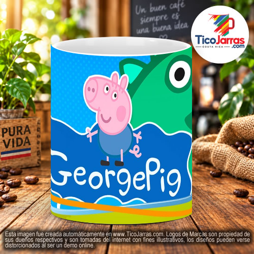 Taza Diseños Infantiles - Pepa Pig - imagen 2