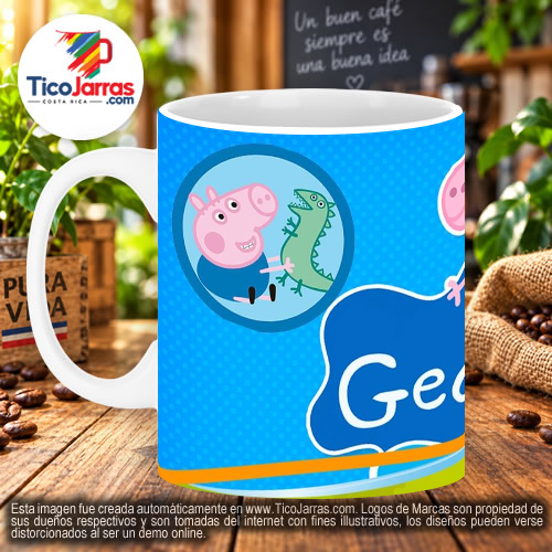 Taza Diseños Infantiles - Pepa Pig - imagen 3