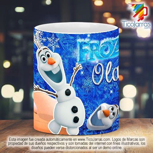 Tazas Personalizadas en Costa Rica Taza Diseños Infantiles - Frozen