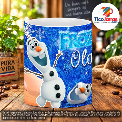 Taza Diseños Infantiles - Frozen - TicoJarras