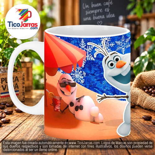 Taza Diseños Infantiles - Frozen - imagen 3