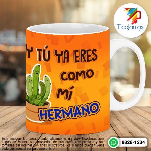 Tazas Personalizadas en Costa Rica Los Amigos son Familia