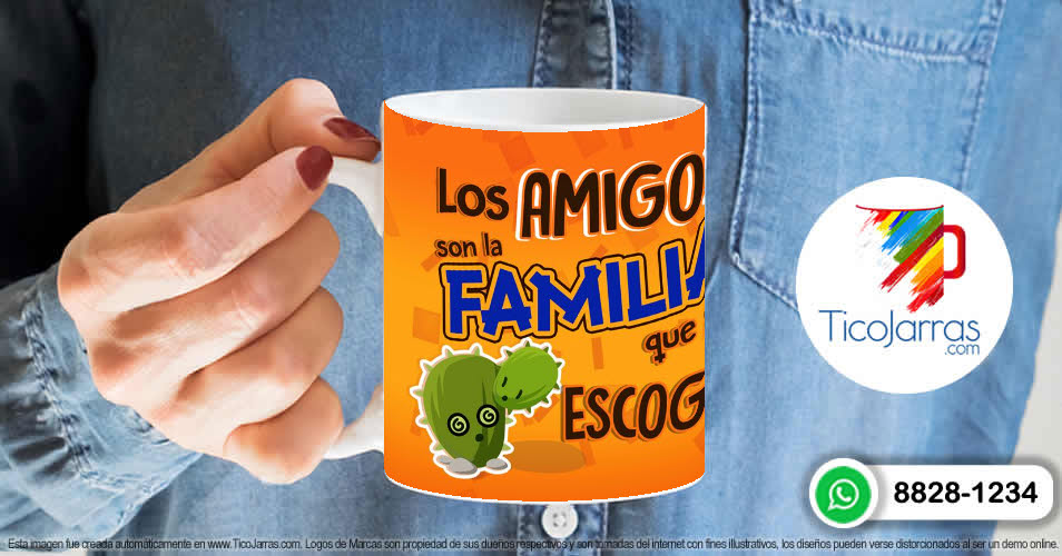 Artículos Personalizados Los Amigos son Familia