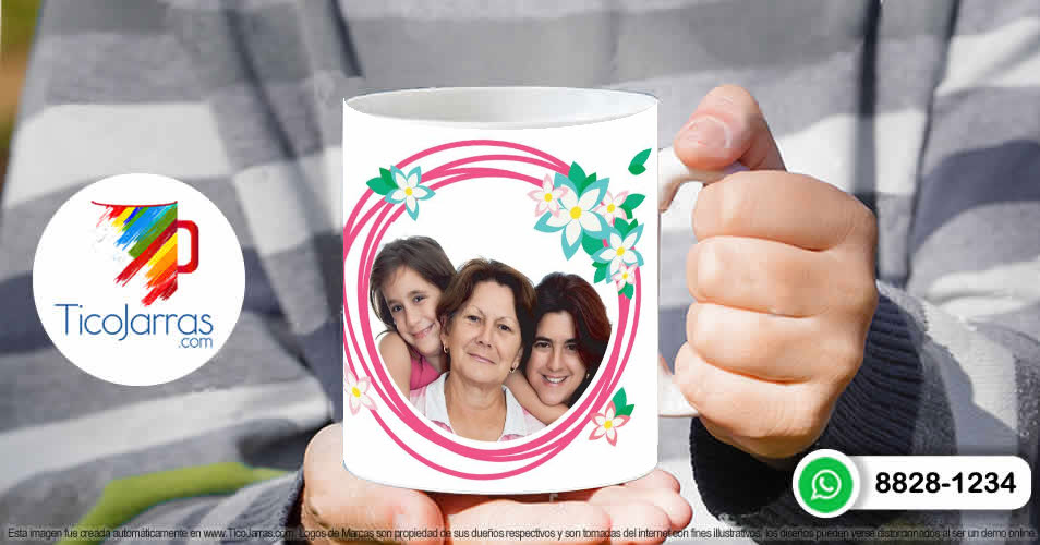 Tazas Personalizadas en Costa Rica Para una Gran Mami y una Súper Abuela