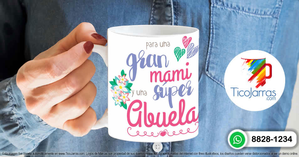 Artículos Personalizados Para una Gran Mami y una Súper Abuela