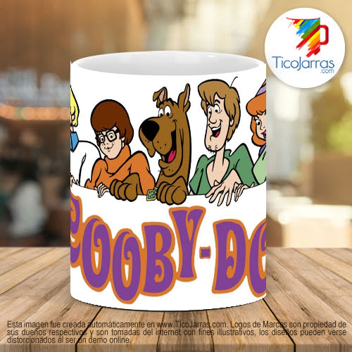 Tazas Personalizadas Scooby-Doo