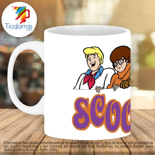 Jarras Personalizadas Scooby-Doo