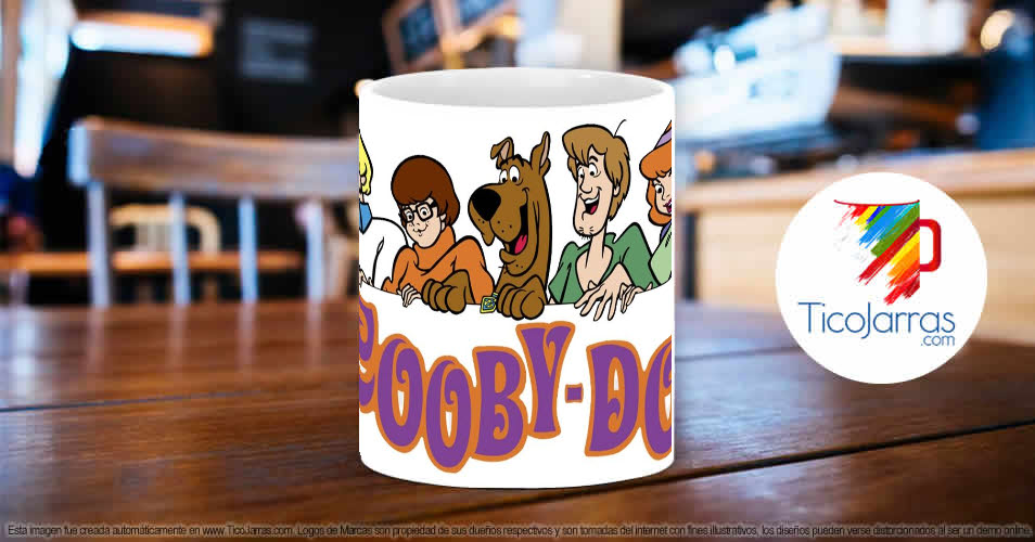 Tazas Personalizadas en Costa Rica Scooby-Doo