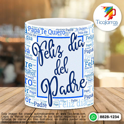 Tazas Personalizadas Feliz Día del Padre