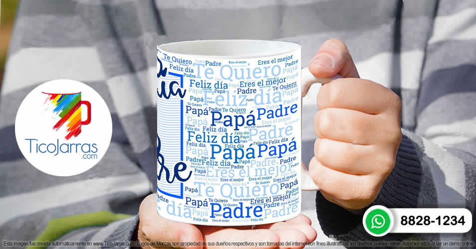 Tazas Personalizadas en Costa Rica Feliz Día del Padre