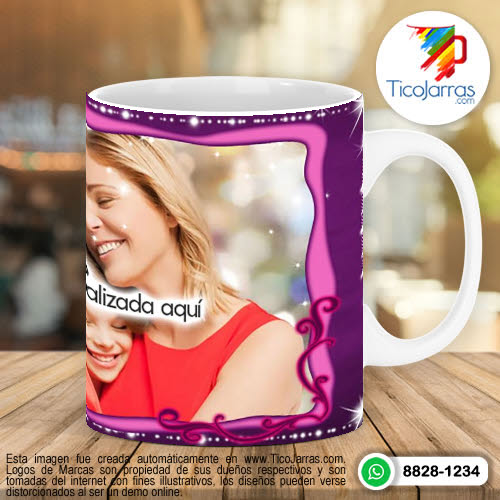 Tazas Personalizadas en Costa Rica Feliz Día de las Madres