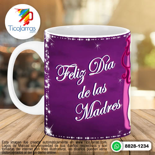 Jarras Personalizadas Feliz Día de las Madres