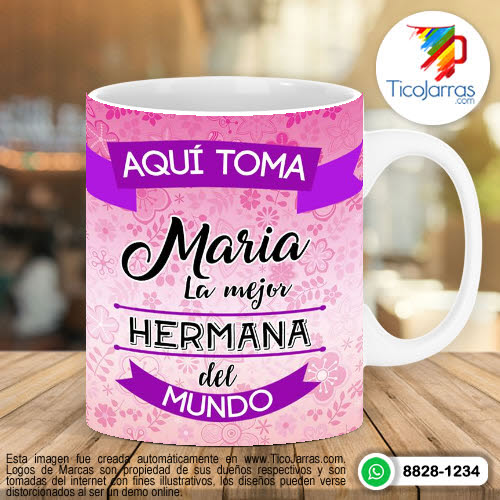Diseños Personalizadas Aquí Toma la Mejor Hermana