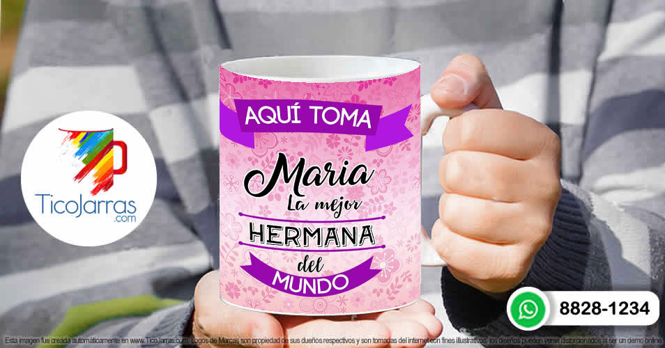 Tazas Personalizadas en Costa Rica Aquí Toma la Mejor Hermana