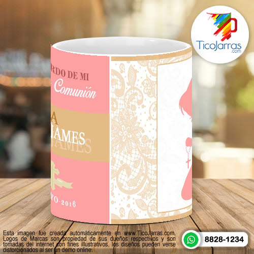 Tazas Personalizadas Primera Comunión