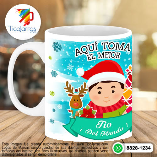 Tazas Personalizadas en Costa Rica Aquí Toma - Tio