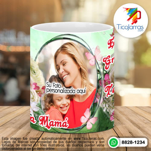 Tazas Personalizadas en Costa Rica Eres una gran Mamá