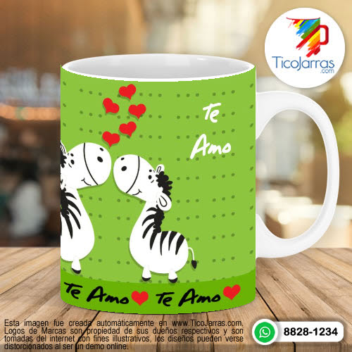 Tazas Personalizadas en Costa Rica Mis horas y días contigo