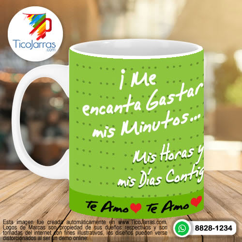 Jarras Personalizadas Mis horas y días contigo