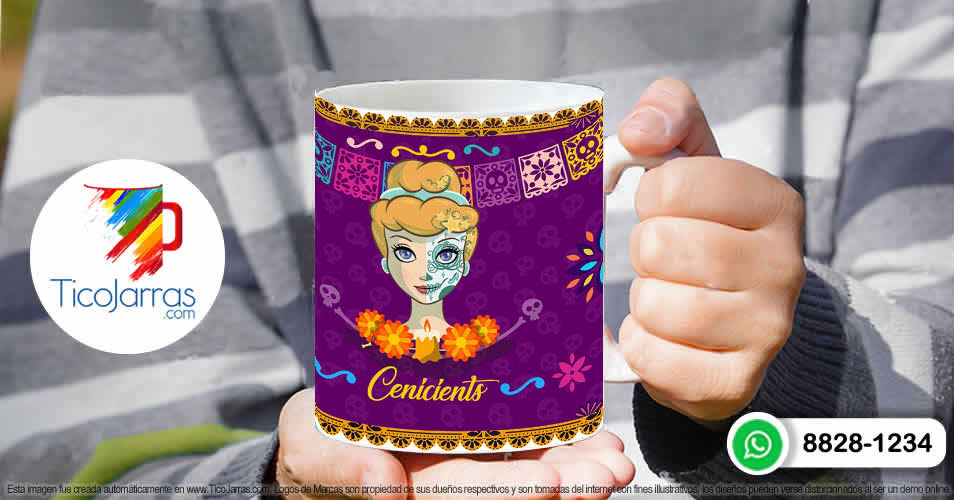 Tazas Personalizadas en Costa Rica Cenicienta